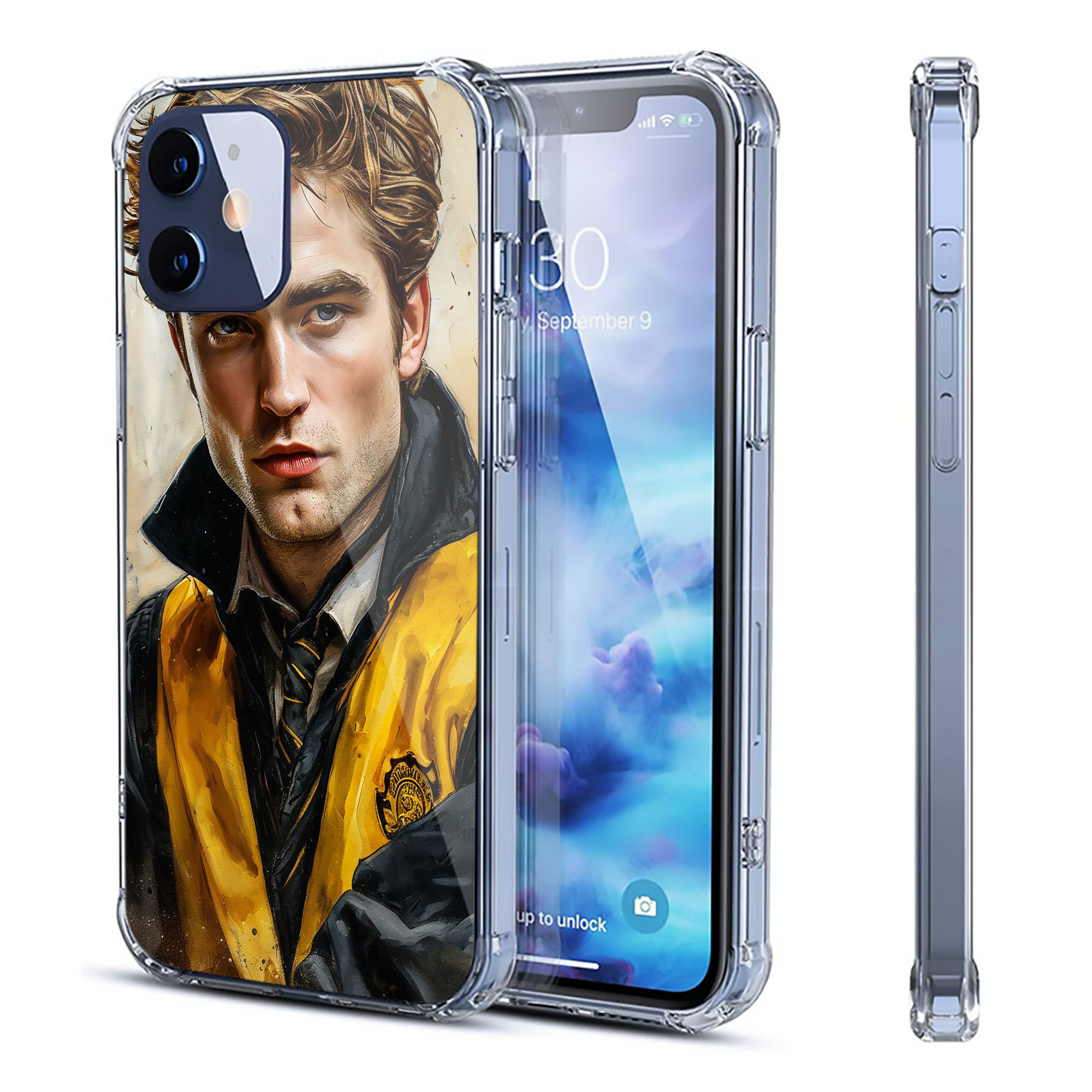 （画像用） Harry Potter ハリー・ポッターシリーズ 【iPhone 12シリーズ対応】透明スマホケース（クリアソフトケース）